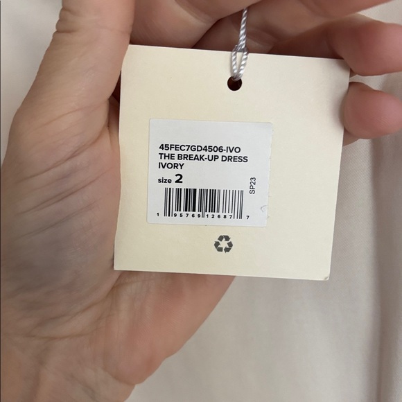 Favorite daughter ivory mini dress size 2 - Picture 3 of 7